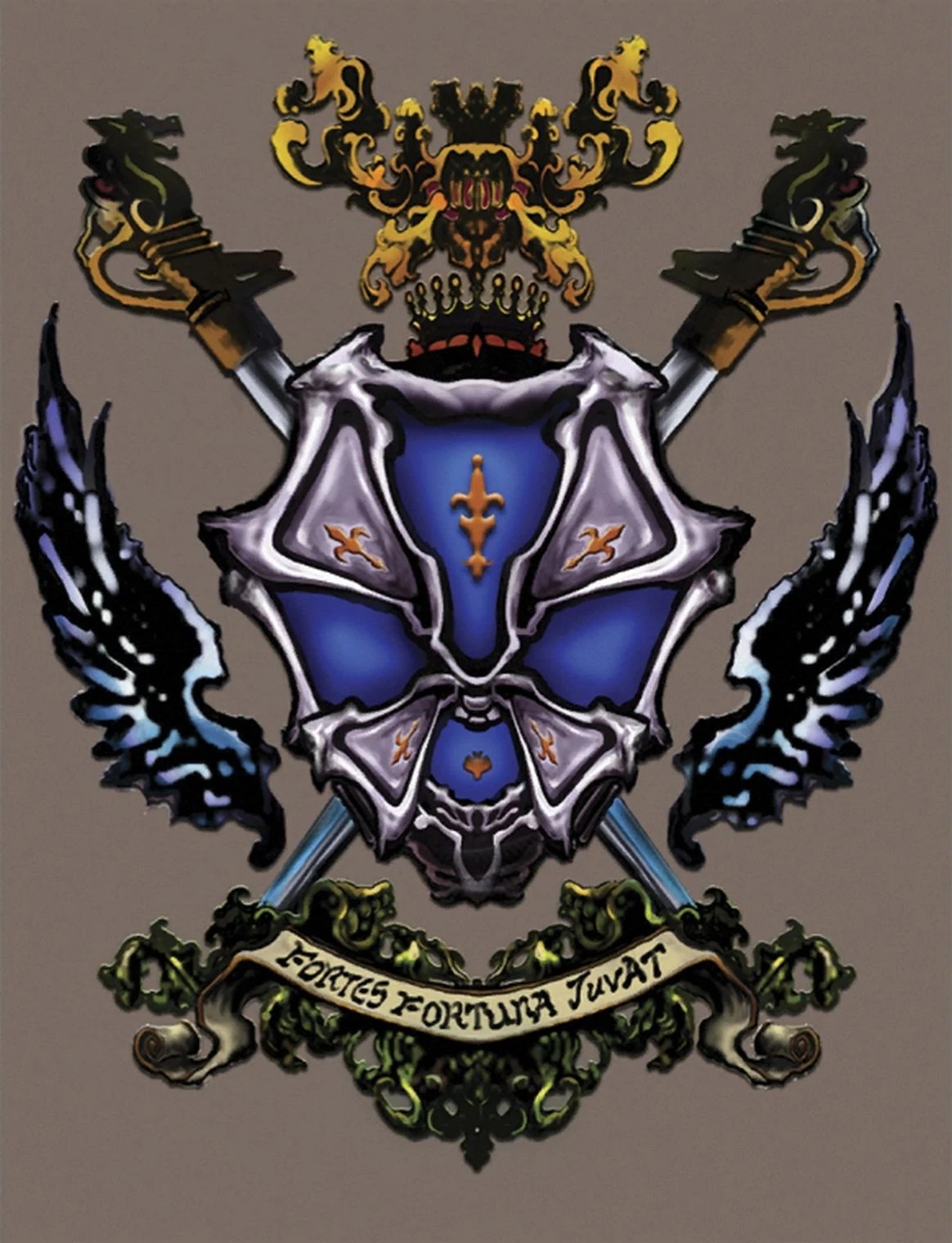 Герб и девиз Спенсеров