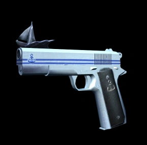 Отброшенный концепт-дизайн пистолета, называвшийся Yacht gun