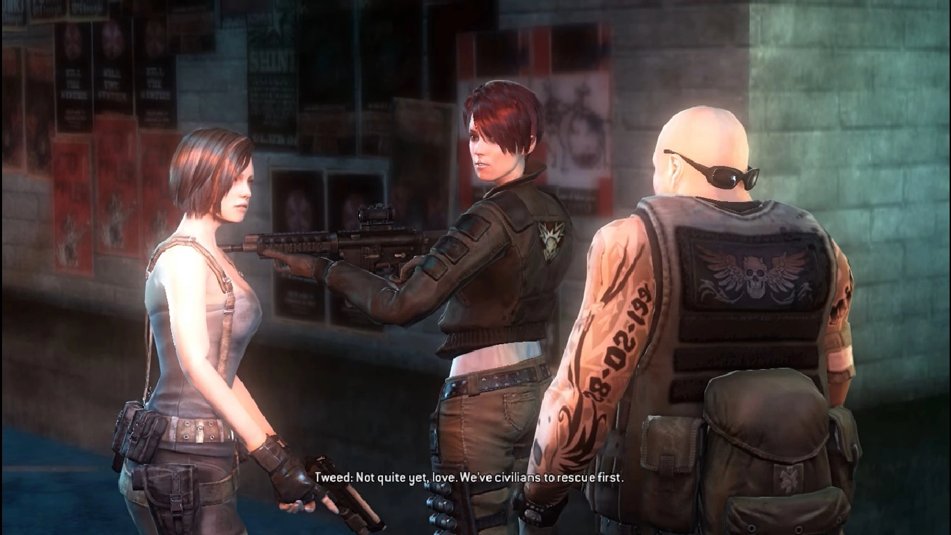 Джилл, Солдатка и Харли